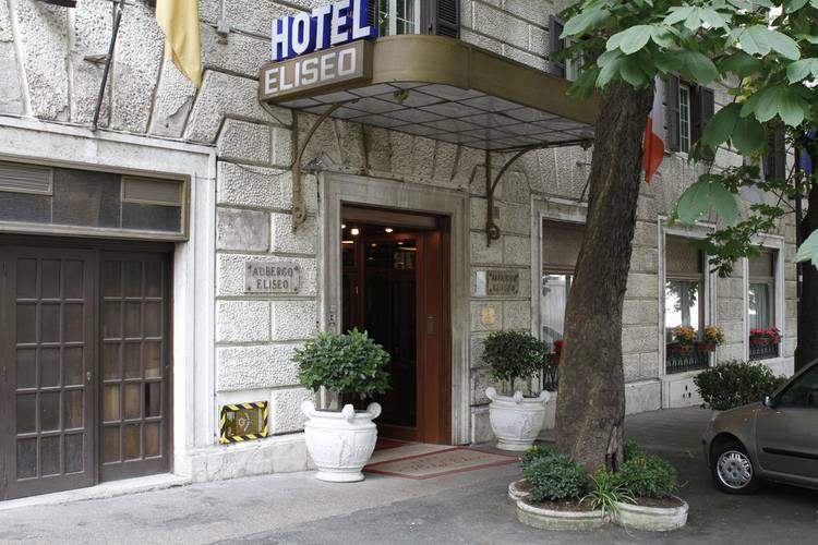 Fachada Hotel Eliseo Roma