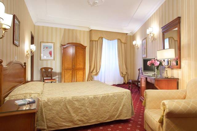 Chambre quadruple standard Hôtel Genio Rome