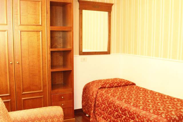 Chambre simple Hôtel Torino Rome