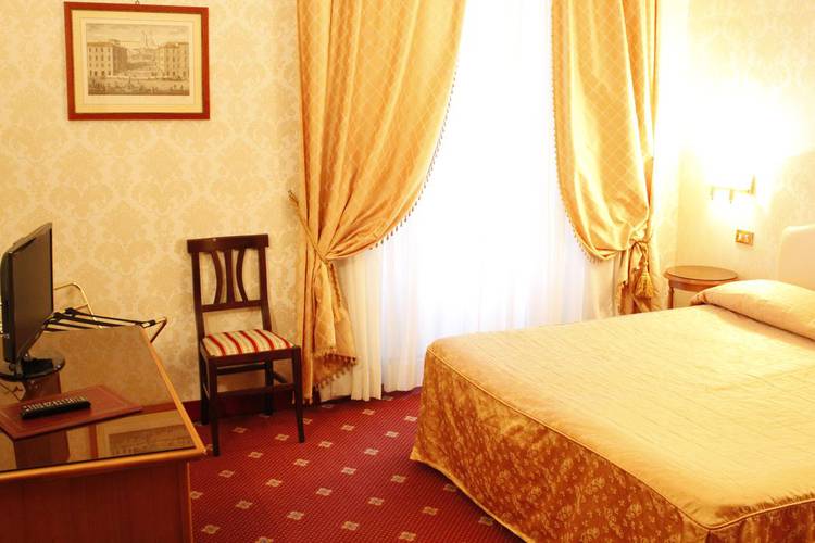 Habitación doble estándar Hotel Torino Roma Habitación doble estándar Hotel Torino Roma
