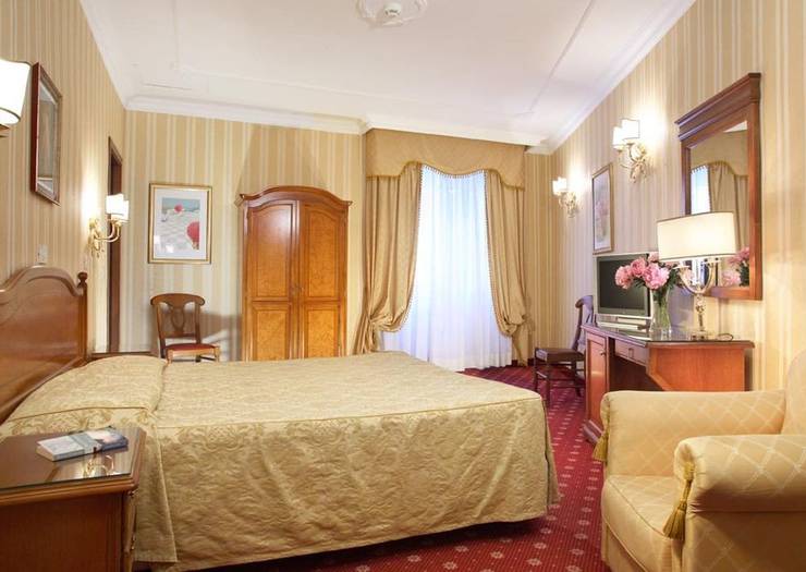 Standard vierbettzimmer Genio Hotel Rom