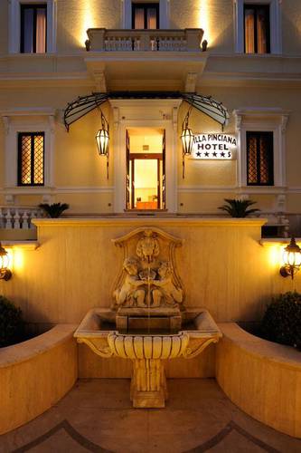 Fachada Hotel Villa Pinciana Roma