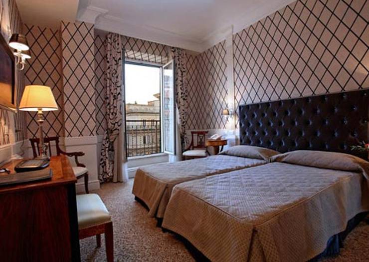 Standard double room for single use Boutique Hotel Trevi Rome