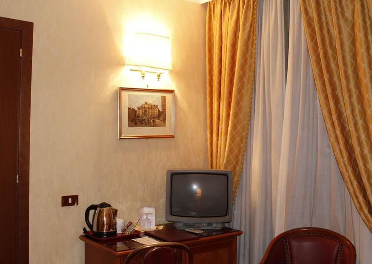 Habitación individual Hotel Pace Helvezia Roma
