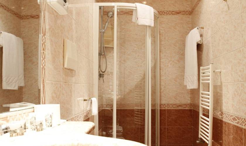 Camera doppia standard per uso singola Hotel Genio Roma Camera doppia standard per uso singola Hotel Genio Roma
